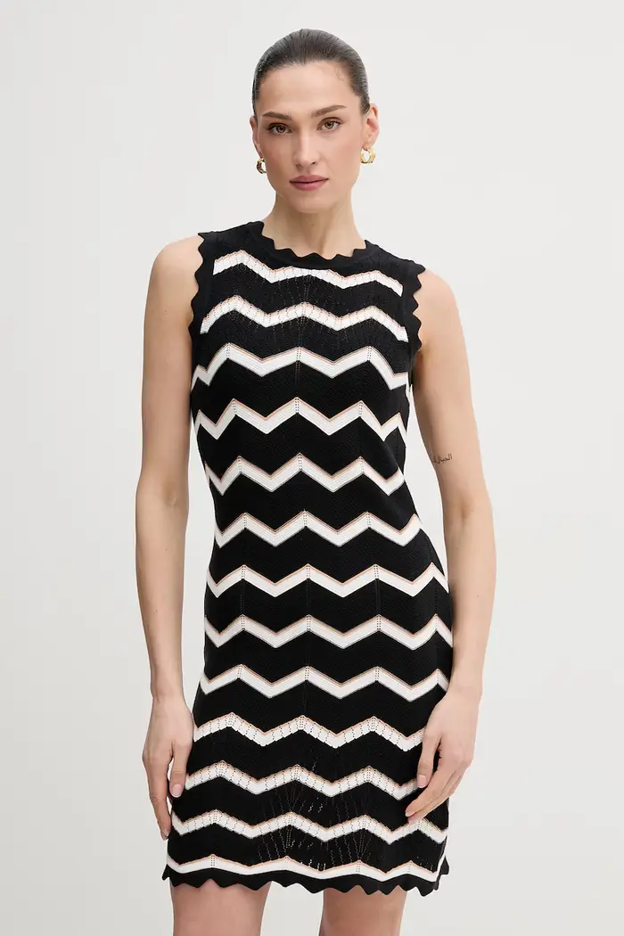 DKNY vestito in cotone Nero