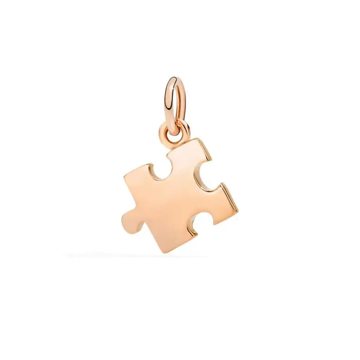 DODO Ciondolo Puzzle Oro Rosa 9K