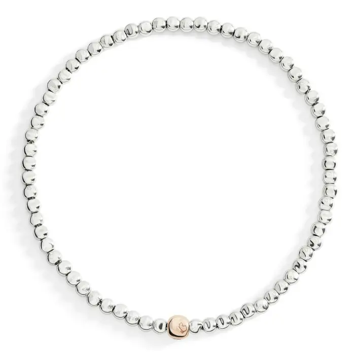 DODO Collana Pepita Argento & Oro Rosa