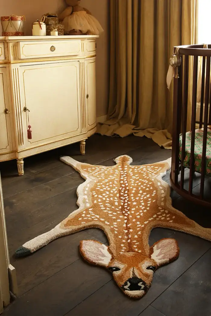 tappeto di lana Francis Fawn Rug Large Multicolore miniatura 4