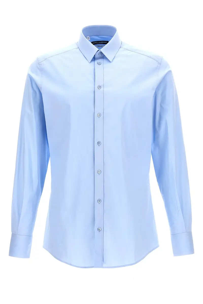 DOLCE & GABBANA Camicia Dg Essential Azzurro