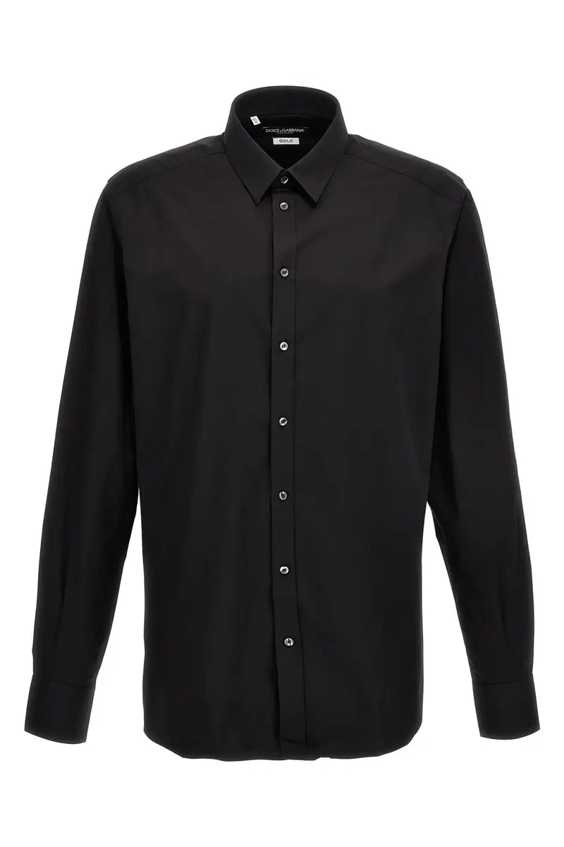 DOLCE & GABBANA Camicia Dg Essential Nero