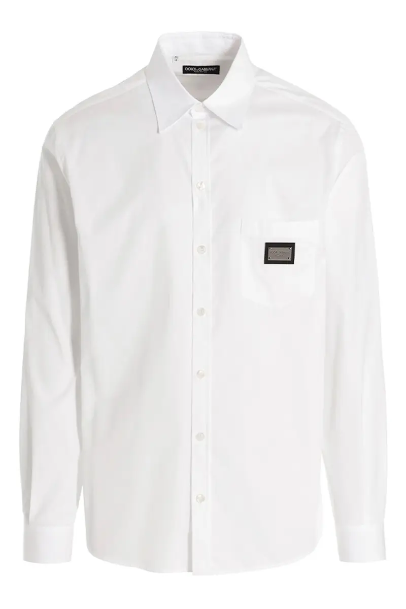 DOLCE & GABBANA Camicia Martini Bianco
