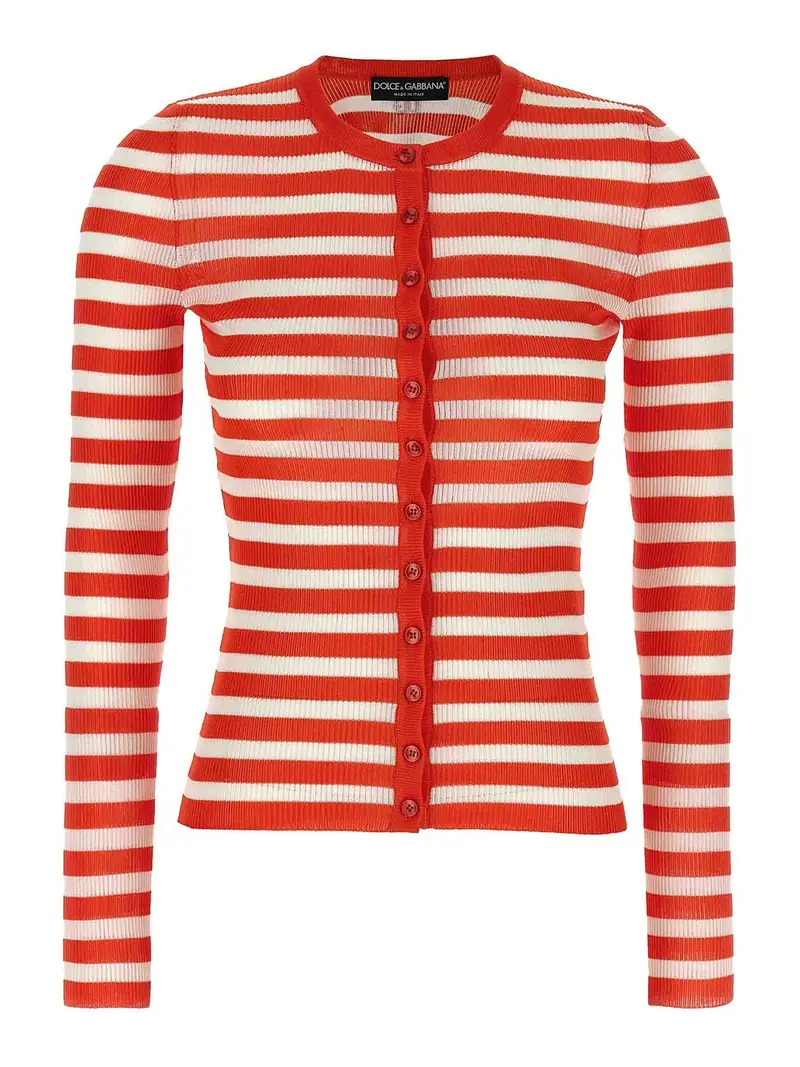 Dolce & Gabbana Cardigan Arancione 3251854