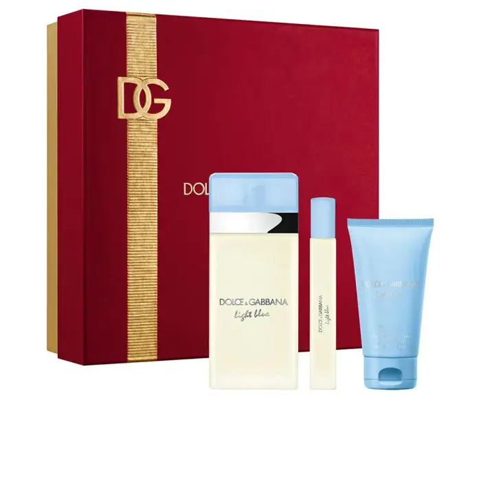 Dolce & Gabbana Dolce and Gabbana Light Blue da donna eau de toilette Donna astuccio 3 pezzi