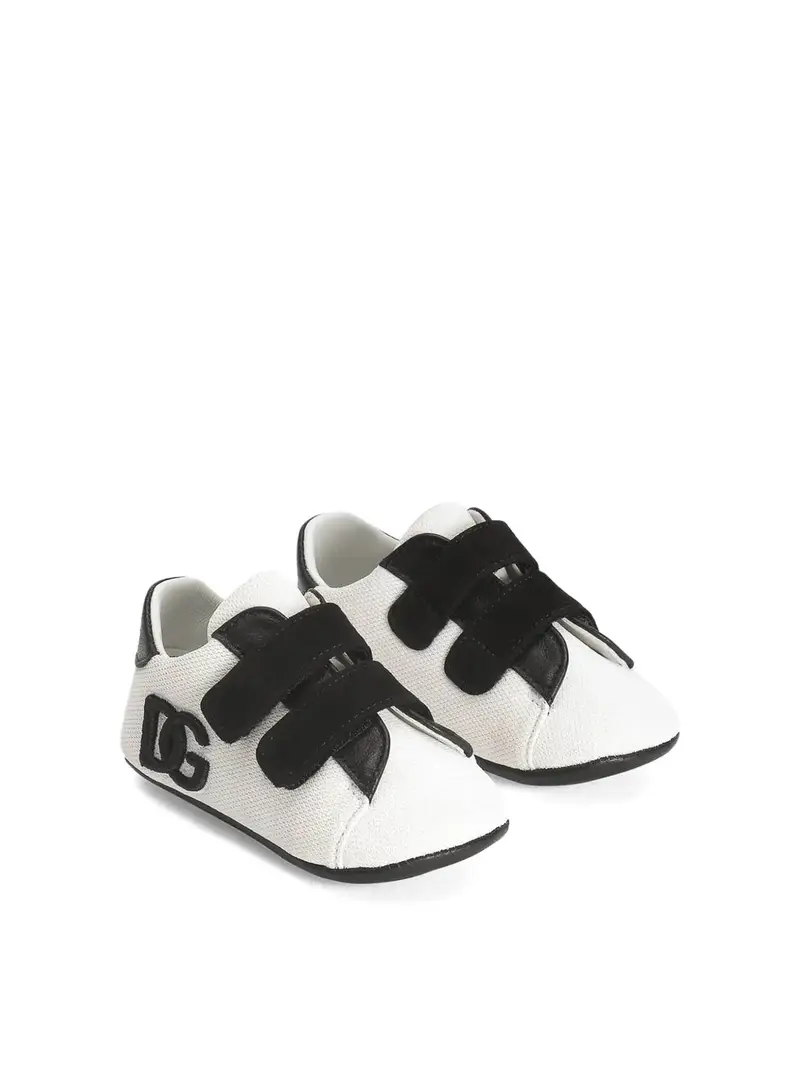 Dolce & Gabbana Jr Sneakers Con Logo Bianco