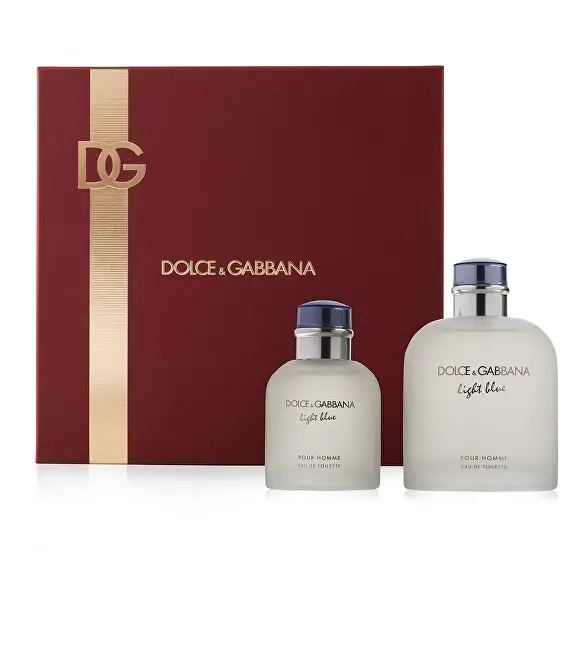 Dolce & Gabbana Light Blue per Uomo - EDT 200 ml + EDT 75 ml