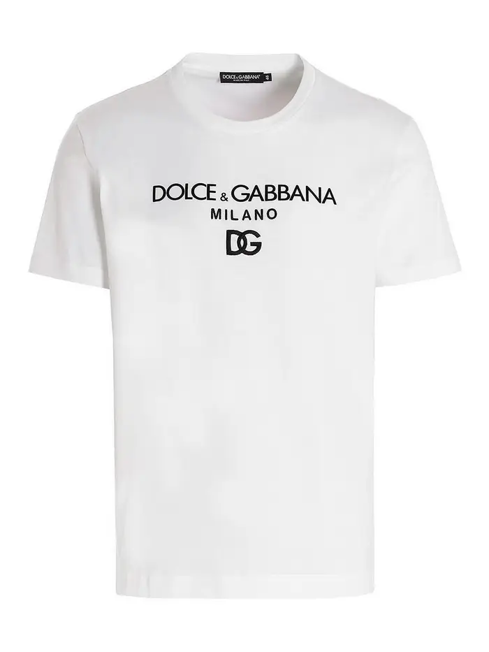 Dolce & Gabbana Maglietta con logo Bianco
