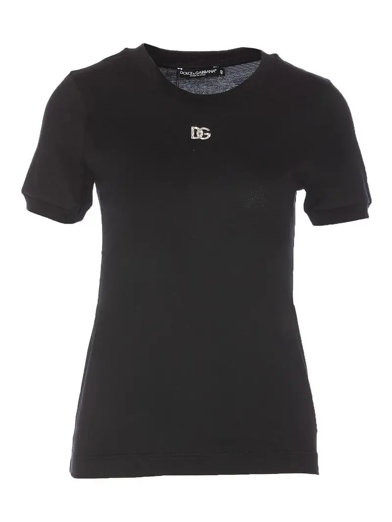 Dolce & Gabbana Maglietta con logo Nero