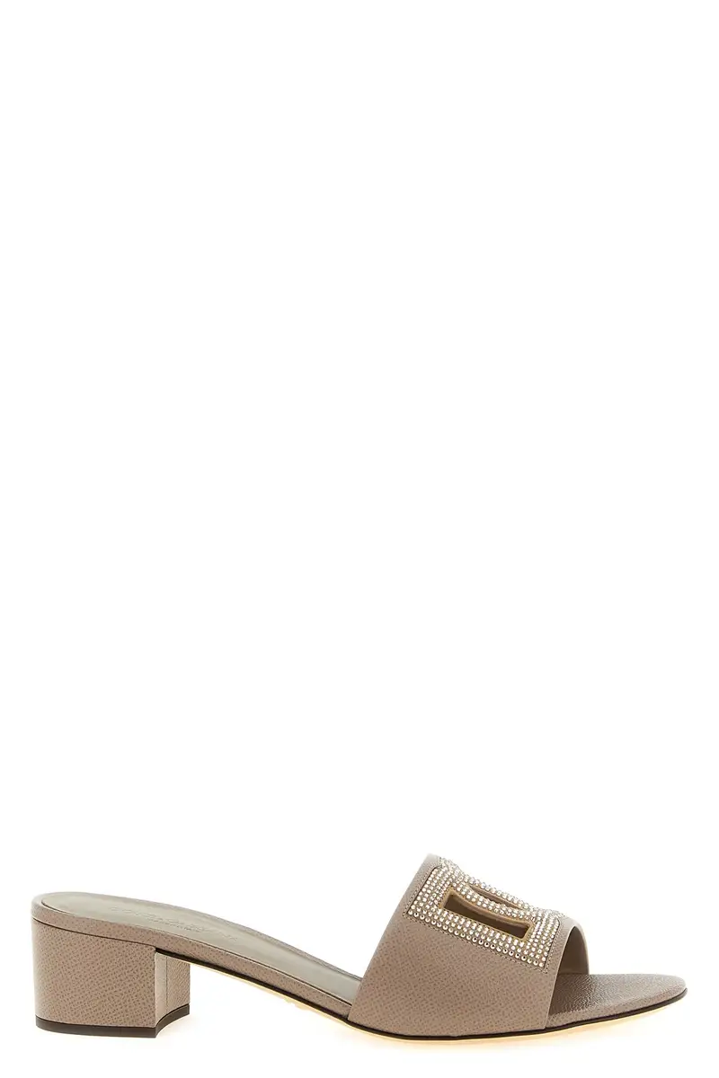 DOLCE & GABBANA Mule Karol Grigio