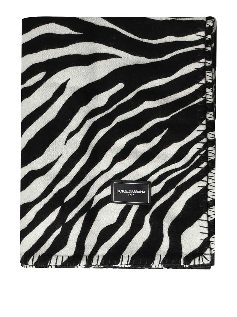 Dolce & Gabbana Plaid in lana e seta Arancione