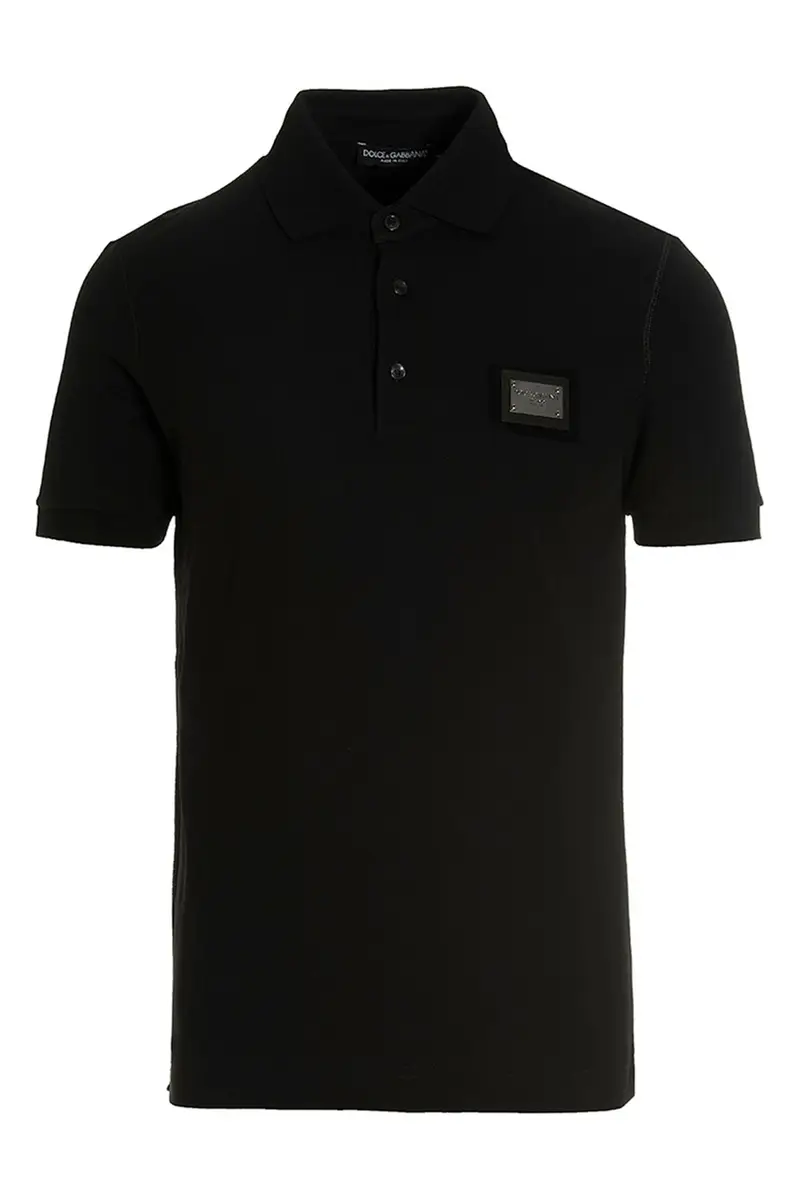 Dolce & Gabbana Polo Nero 4332361