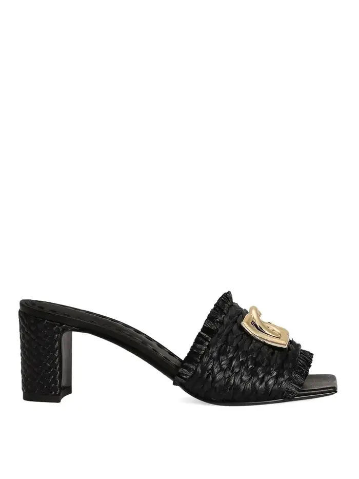Dolce & Gabbana Sandali di devozione Nero