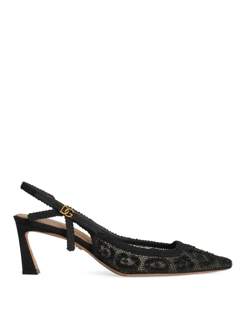 Dolce & Gabbana Slingback Dolce &Amp Gabbana Nero