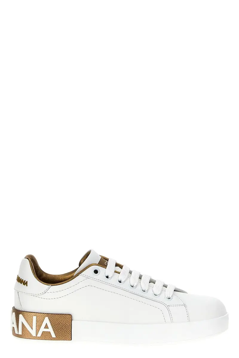 DOLCE & GABBANA Sneaker Portofino Oro