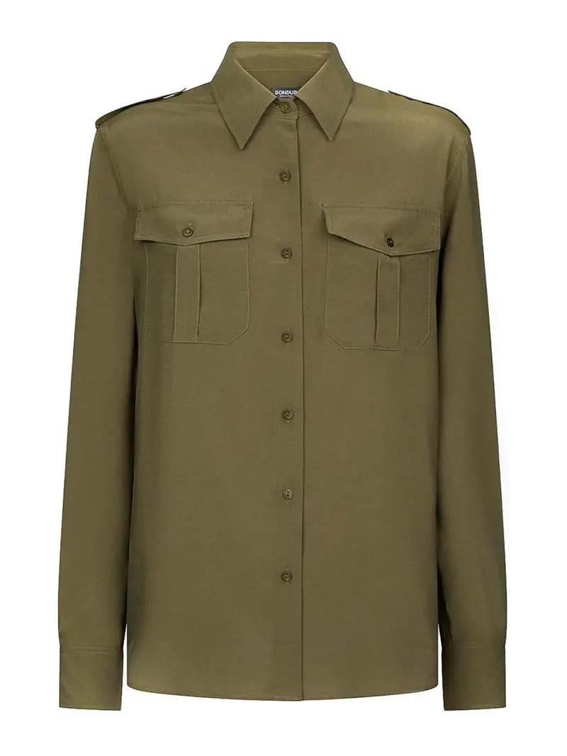 Dondup Camicia Verde