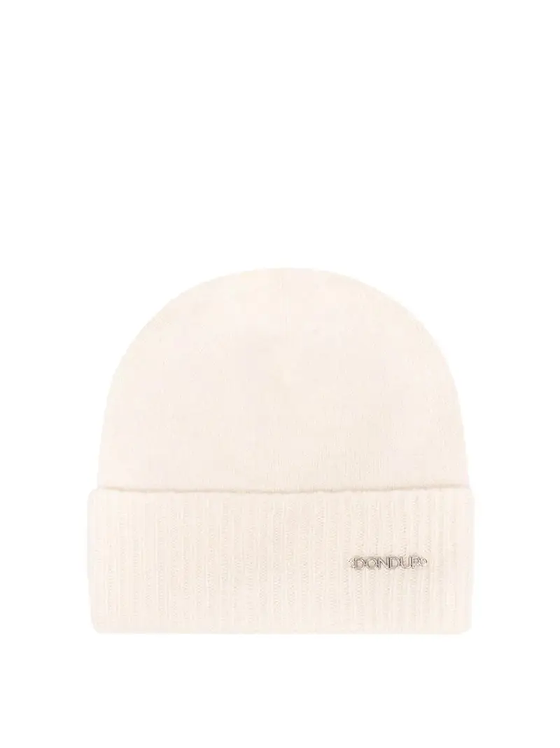 Dondup Cappello in cashmere Bianco