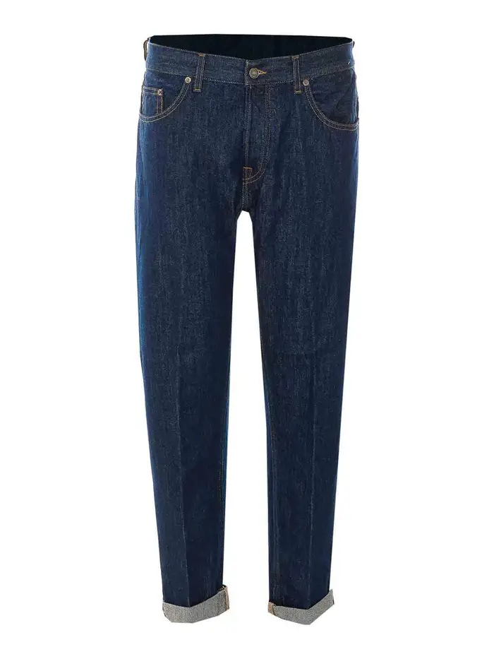 Dondup icona denim jeans rilassanti Blu