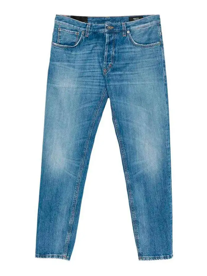 Dondup Jeans 5 tasche a carota Blu