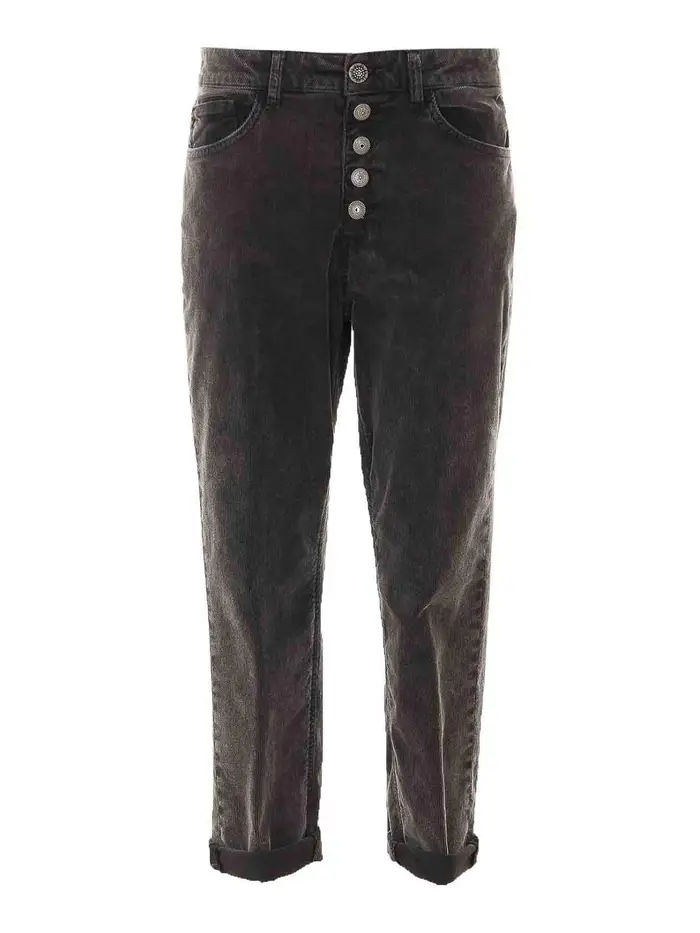 Dondup jeans gioiello koons antracite Grigio