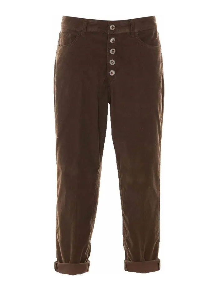 Dondup jeans gioiello koons marrone