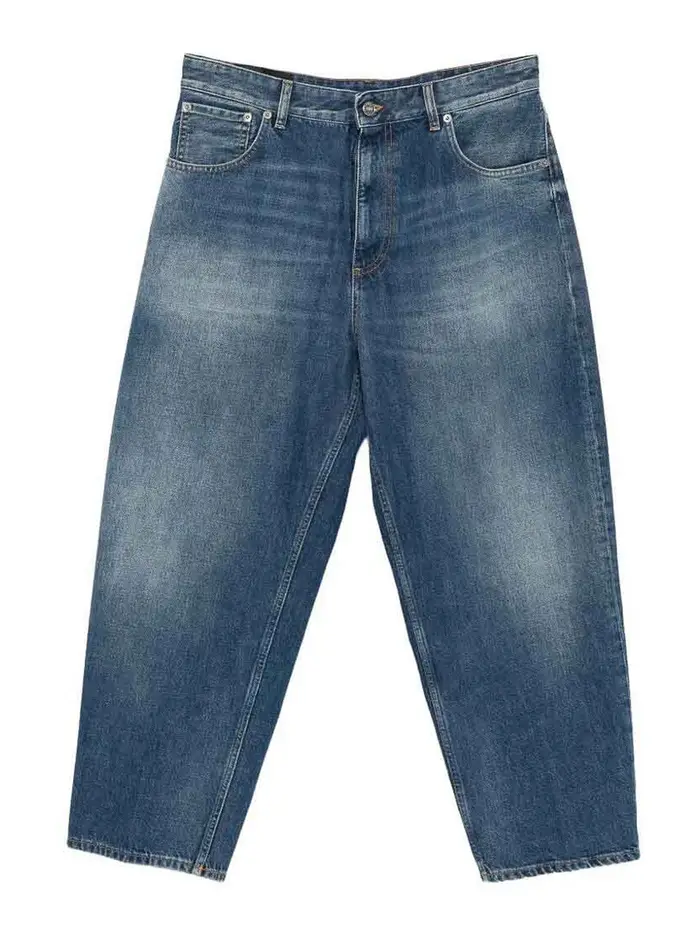 Dondup Jeans larghi a 5 tasche Blu