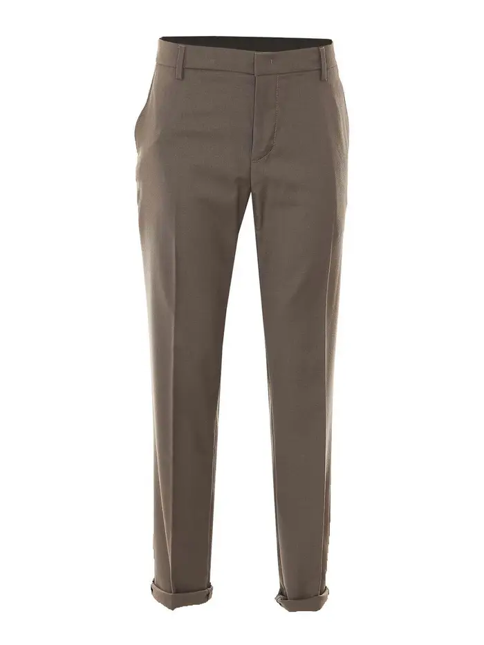 Dondup Pantaloni Gaubert Marrone