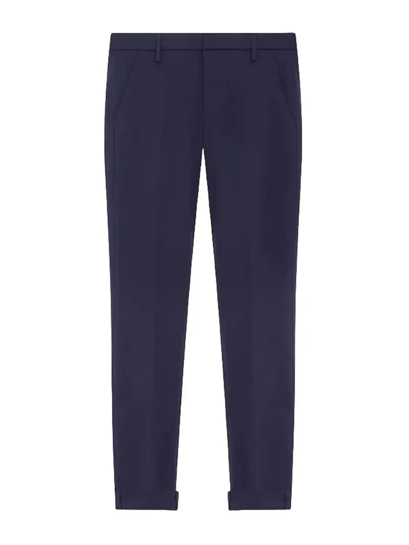 Dondup Pantaloni Gaubert Rilassati Blu