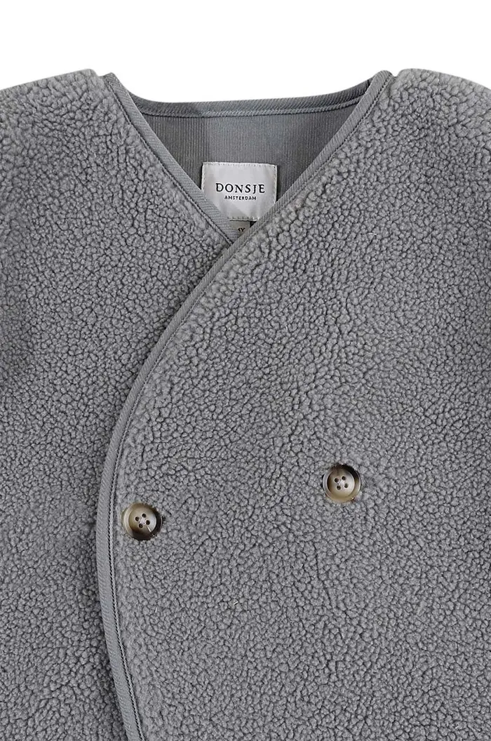 gilet da bambino Monty Gilet Grigio miniatura 3