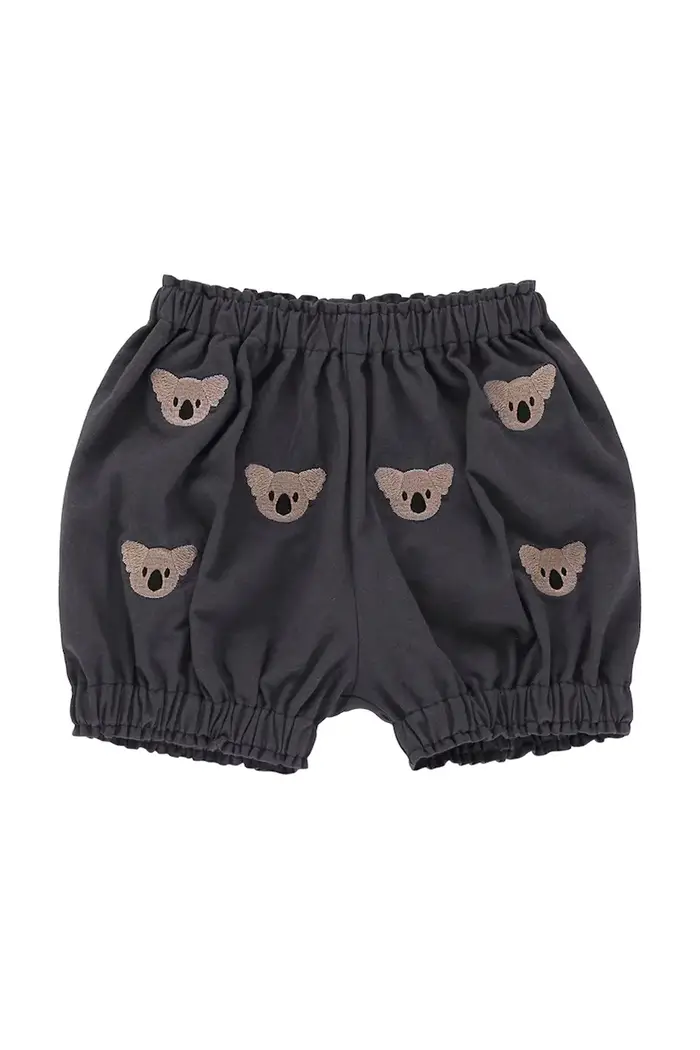 Donsje pantaloncini in cotone per neonati Carson Bloomers Koalas Grigio