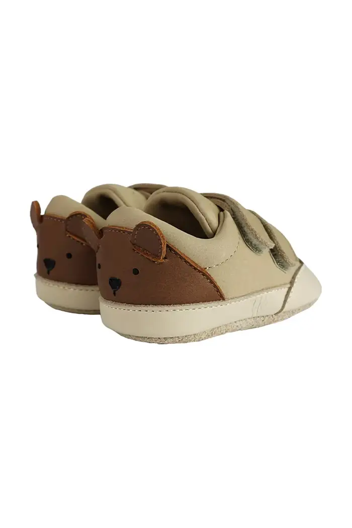 Donsje scarpe in nabuk per bambini Sipho Sneakers Bear Beige