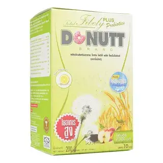 DONUTT Total Fibely Plus Probiotics Lime Flavour - 20g x 10 sachets