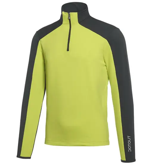Dotout Outline - felpa in pile - uomo Yellow
