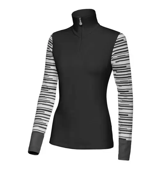 Dotout Stripe W - felpa in pile - donna Black