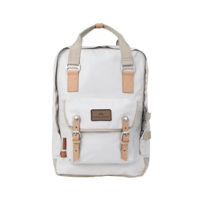 Doughnut Zaino Macaroon Large Happy Camper Series Beige