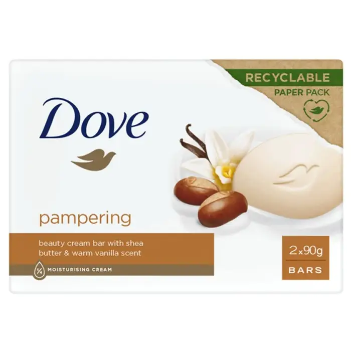 Dove Saponetta Cremosa Pampering 2 Pezzi X 90G