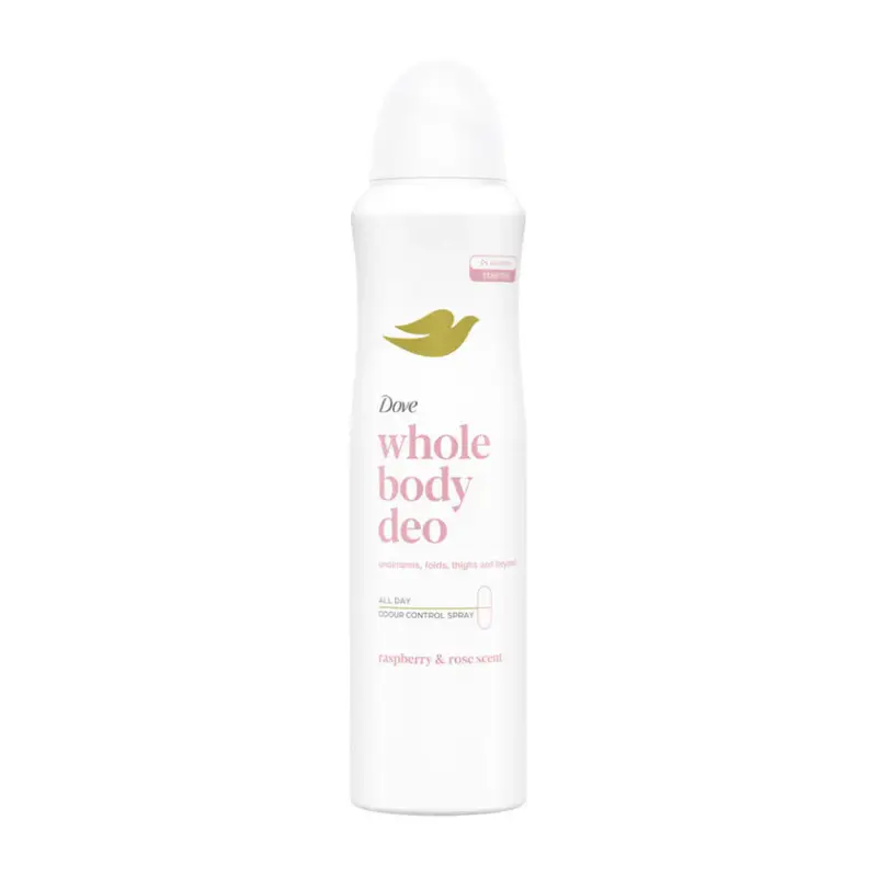 Dove Whole Body Deo - Deodorante Spray Lampone E Rosa 150 ml