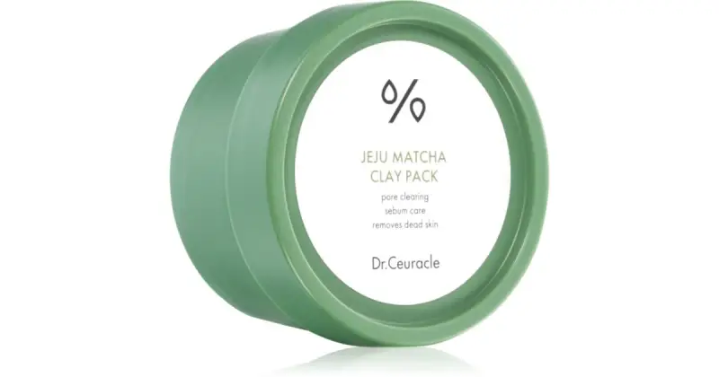 Dr.ceuracle Jeju Matcha maschera detergente minerale all'argilla per pelli grasse e problematiche 115 g