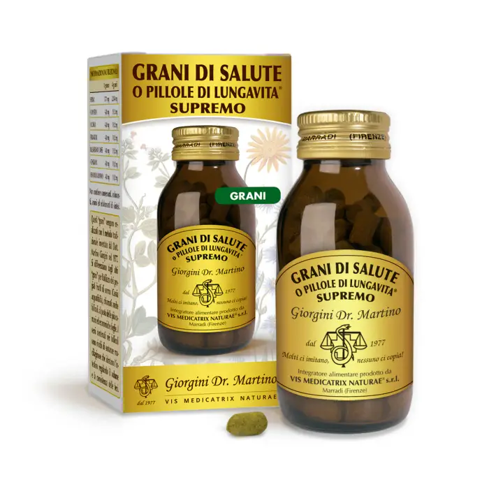 Dr Giorgini Grani Di Salute O Pillole Di Lungavita Supremo 90 G