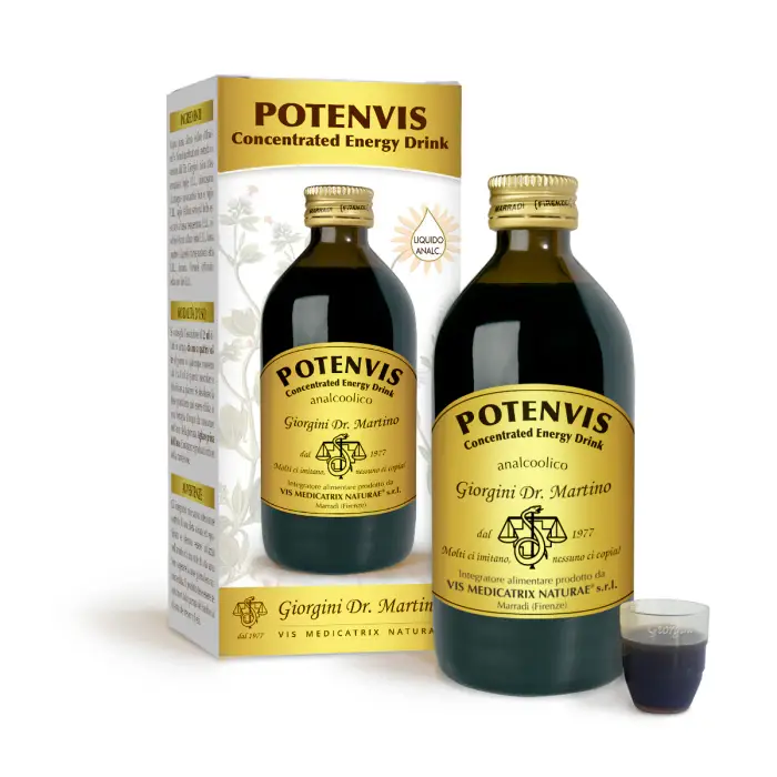 Dr Giorgini Potenvis Concentrated Energy Drink Liquido Analc 200 Ml