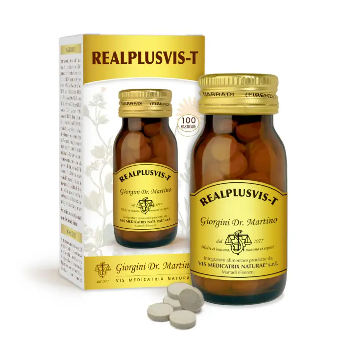 Dr Giorgini Realplusvis-T 50g Pastiglie 500mg - Integratore