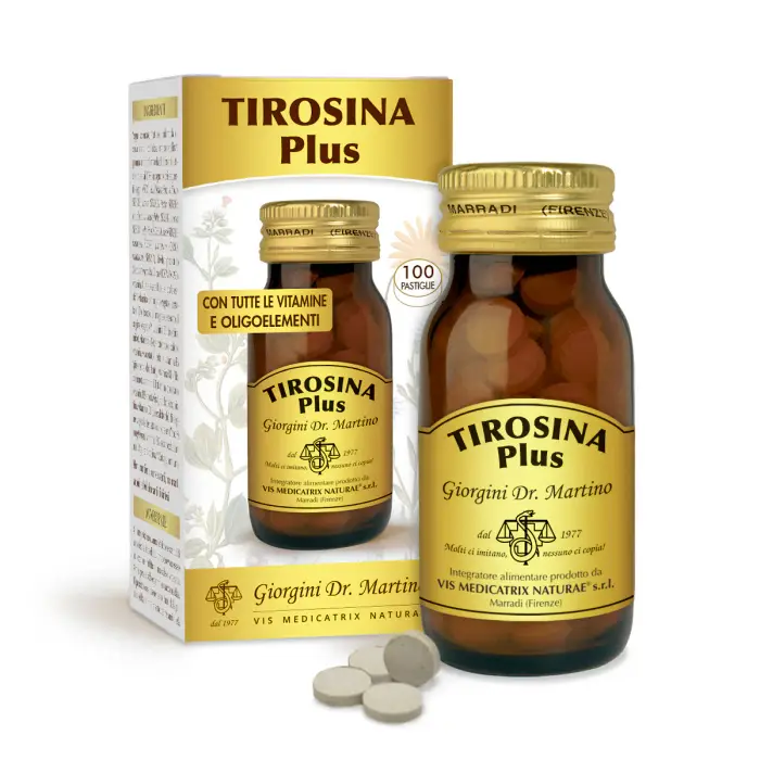 Dr Giorgini Tirosina Plus 50 G - Pastiglie Da 500 Mg