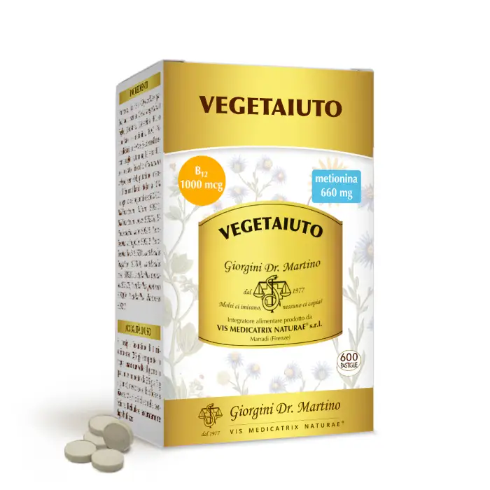 Dr Giorgini Vegetaiuto 300 G - Pastiglie Da 500 Mg