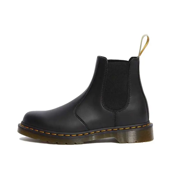 Dr Martens Dott Martens Vegan 2976 Stivali Chelsea Unisex in Pelle Felix Neri 21456001
