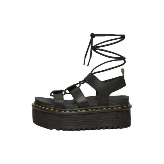 Dr Martens Dott Sandali da infilare comodi e versatili in pelle Martens Sandali da donna Nero 31538001