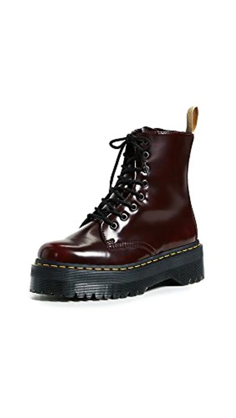 Dr. Martens Jadon 8 Eye VEGANA Bordeaux