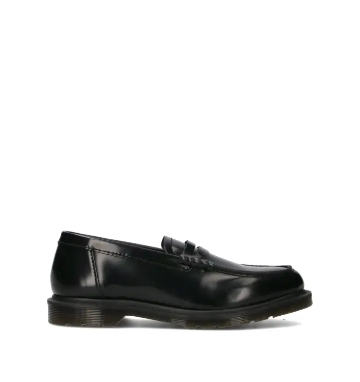 DR MARTENS Mocassino donna nero in pelle Vario