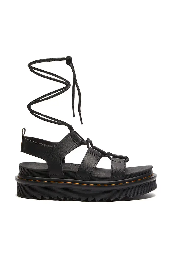 Dr Martens sandali in pelle Nartilla Nero