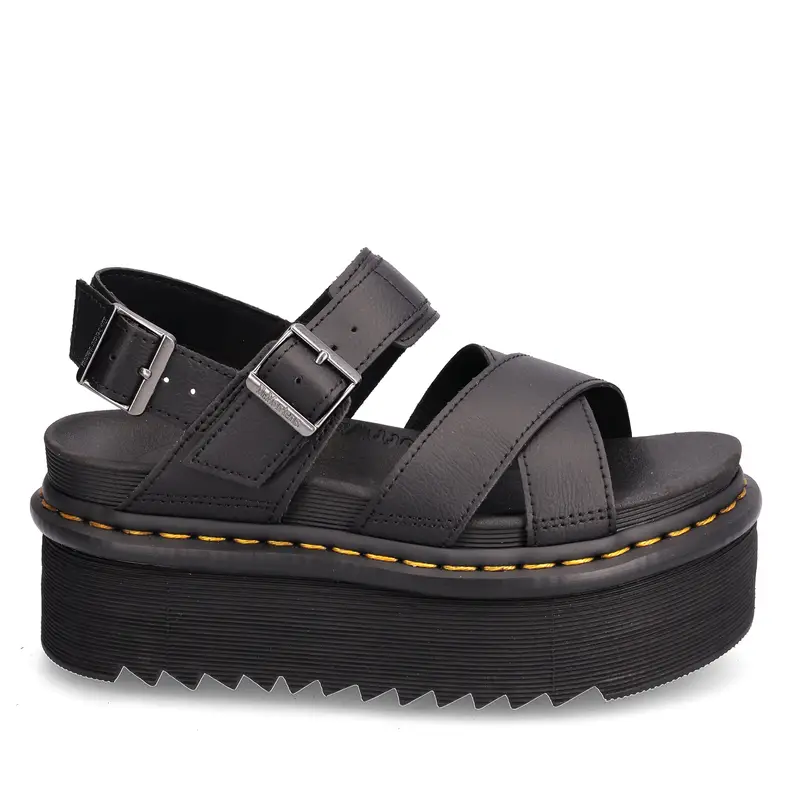 Dr.Martens Sandalo Voss Ii Quad Nero Size UK 7