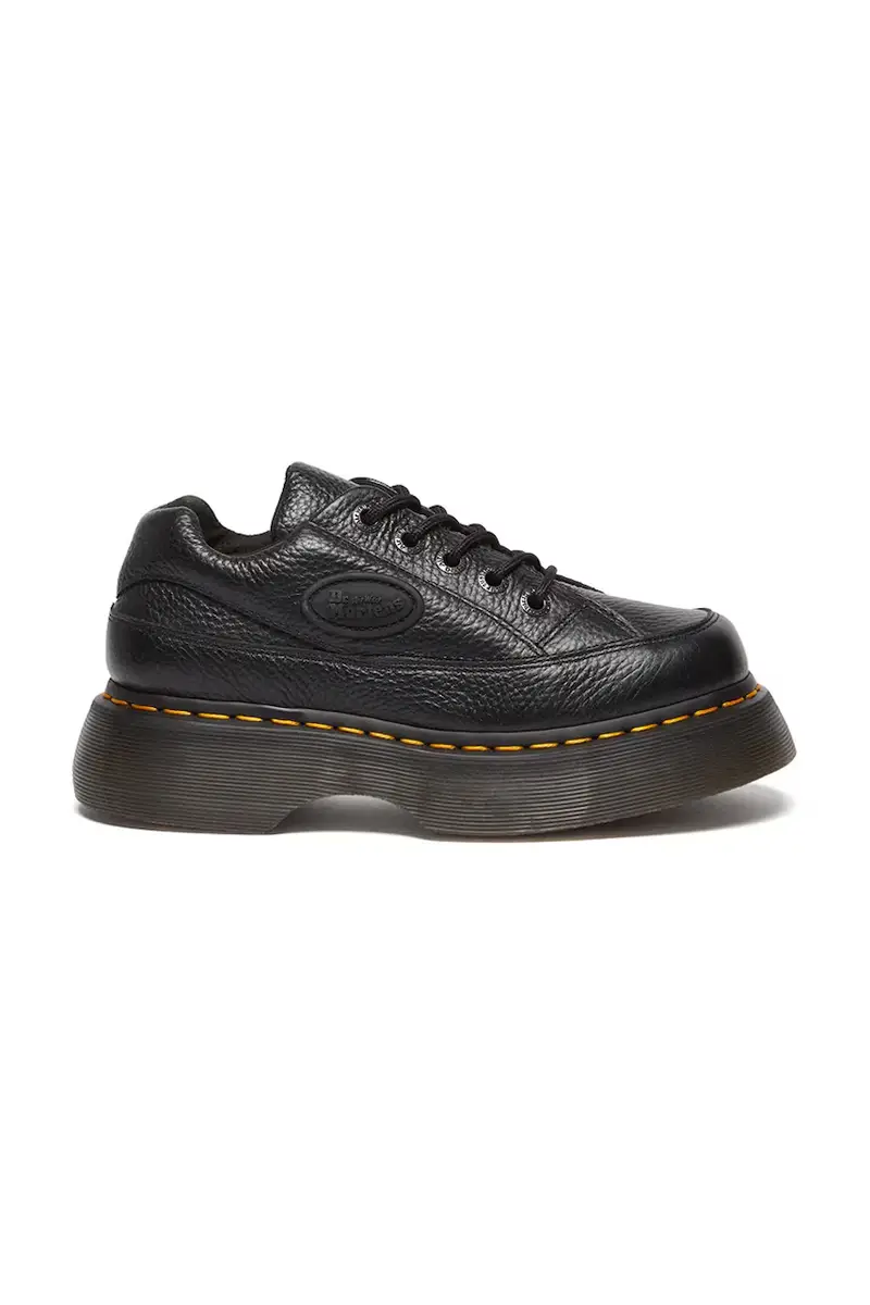 Dr. Martens scarpe in pelle 8363 donna colore nero DM41060001